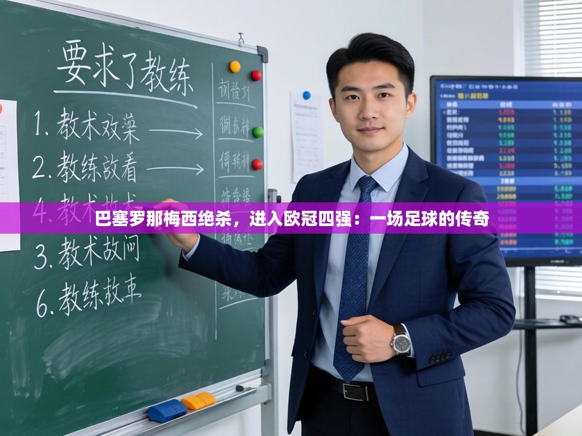 巴塞罗那梅西绝杀，进入欧冠四强：一场足球的传奇  第1张